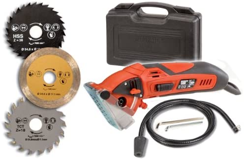 Rotorazer Hand Circular Saw With 3 Blades 400W RRP 69.99 CLEARANCE XL 50